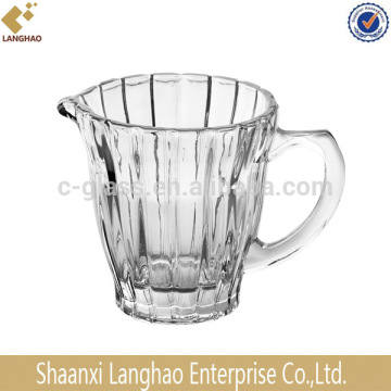 Clear Glass Big Milk Mug