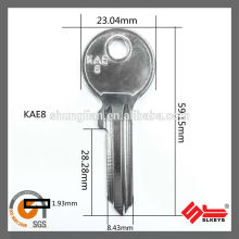High Quality Alloy Door Key Blanks KAE8