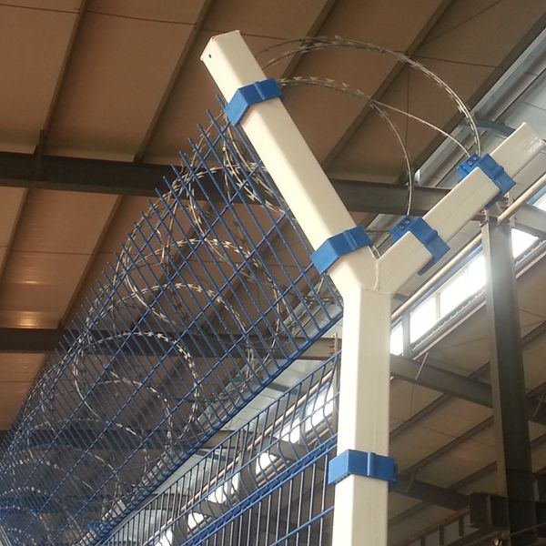 High Security Airport Fence with Razor Barbed Wire