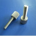 Knurled Thin thumb screws for wood