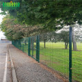 Powder Coated Triangle Curved Metal Welded Mesh Fence