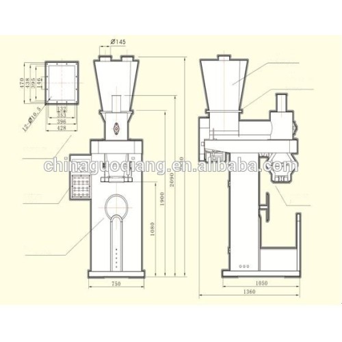 Flour electronic quantitative powder packing machine manual