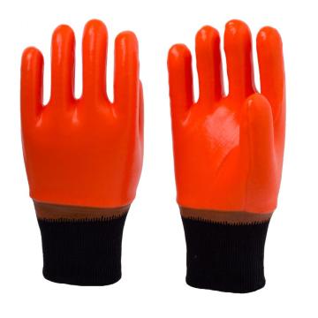 Guantes recubiertos de PVC anti-frío