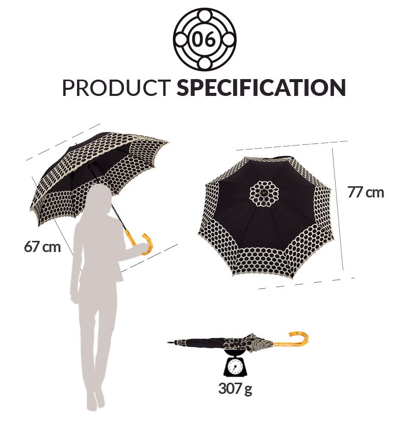 elegant stick umbrella