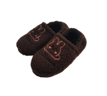 2023 new teddy velvet warm kids home shoes