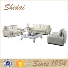 Modern leather sofa set / sofa set leather genuine / bright colored leather sofa set 975