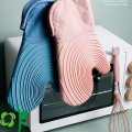 Heat Resistant Silicone Cotton Oven Mitts