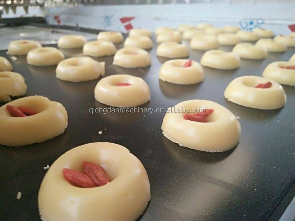 Biscuit rotary moulder soft biscuit forming machine crispy walnut cake cookie making processing production line price for sale