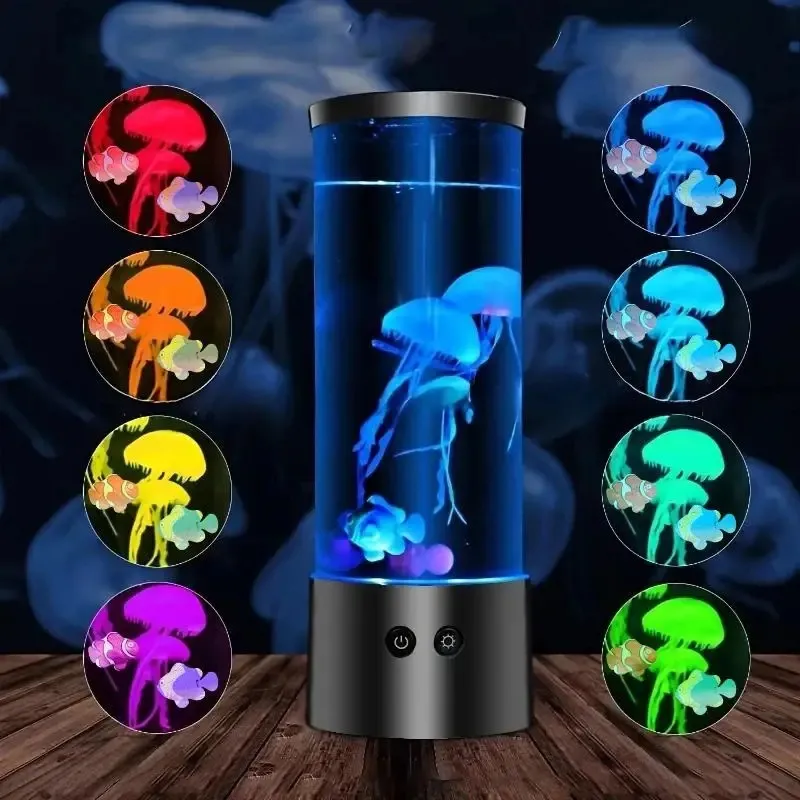 16 Color Changing Jellyfish Lamp with Remote Control