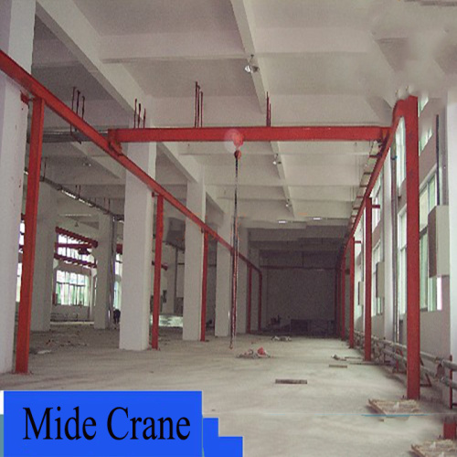 Gumagana ang SDQ Manual Single Girder Overhead Crane