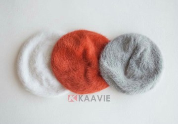 custom cheap french plush berets for sale
