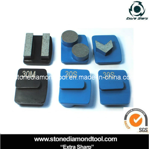 Redi Lock System Segment Diamond Grinding Metal Pad for Concrete