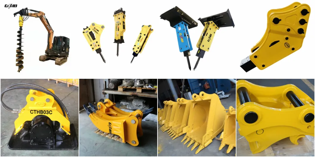 Excavator Grapple Bucket Hydraulic Wood Grapple 360 Log Grab and Stone Excavator Rotating Grapple