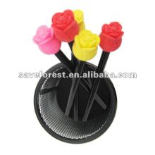 flower eraser top nice looking pencil