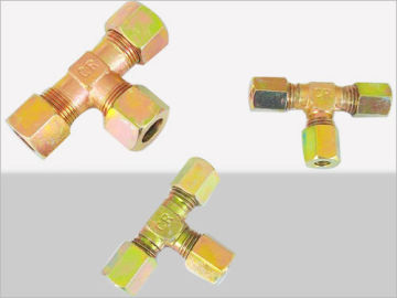 Hydraulic carbon steel fittings/hydraulic connectors/Nylon tube fittings