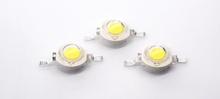 6000K White LED 1W