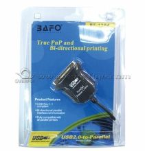 Bf1284p Plug - And - Play Usb A Male To Centronic 36 Male Usb Parallel Cable (pi2305）