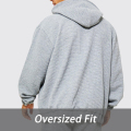 Gri şerit erkek hoodies toptan