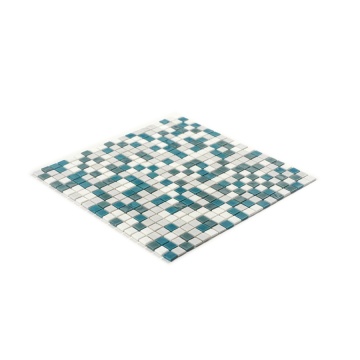 Azulejos de mosaico de vidrio con buen rendimiento a prueba de agua