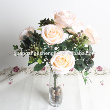 SJ1101501 Wedding centerpieces artificial silk flowers rose