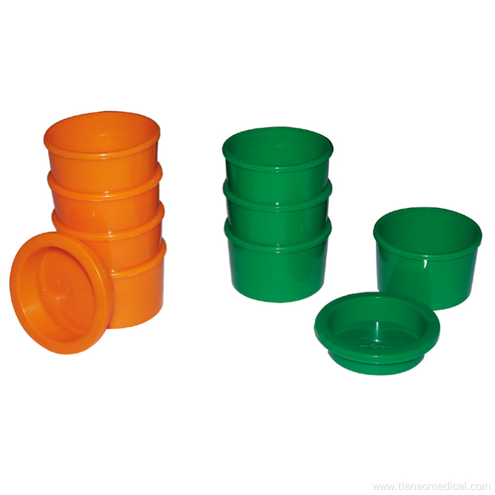 Hospital Plastic Four Meal Medicine Cups