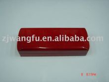 Wood pencil boxes with red piano lacquer