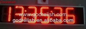 Large high brightness led clock factory