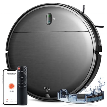 High-Capacity WiFi-Enabled Smart Mop Robot Vacuum Cleaner: Dry & Wet Sweeping Mop