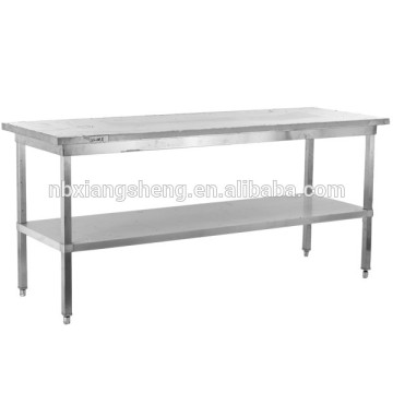 Quantitiy Assured Factory Made Stainless Steel Work Table,Working Table,Double Layers Work Table