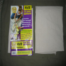 8OZ Canvas drop cloth for interior finish