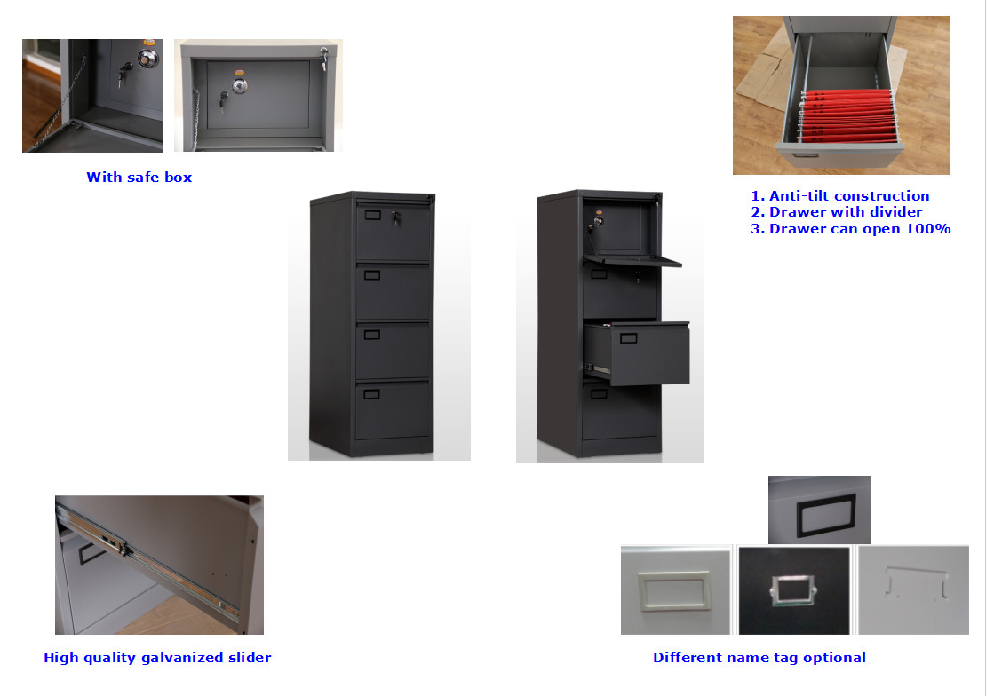 file cabinet with safe box