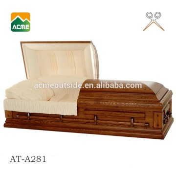 AT-A281 luxury us style casket supplier