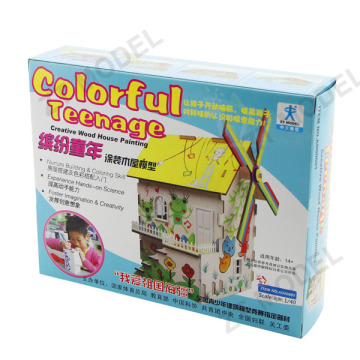 Colorful Teenage Creative Cardboard House for Kids