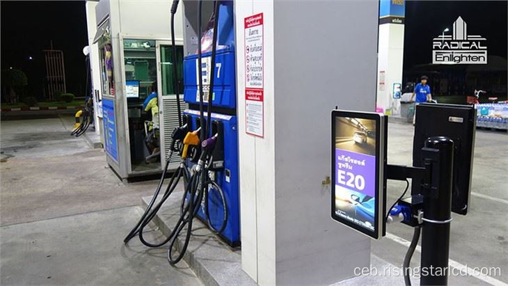 32 pulgada nga display sa gawas alang sa gasolinahan