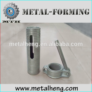 Scaffolding shoring steel prop sleeve made in china