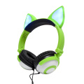 Cuffie pieghevoli con luce a led Fox Ear per bambini