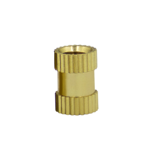 brass knurled thread insert nut