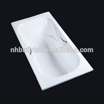 1700mm standard built in cast iron bathtub\ common bath tub from manufacturer