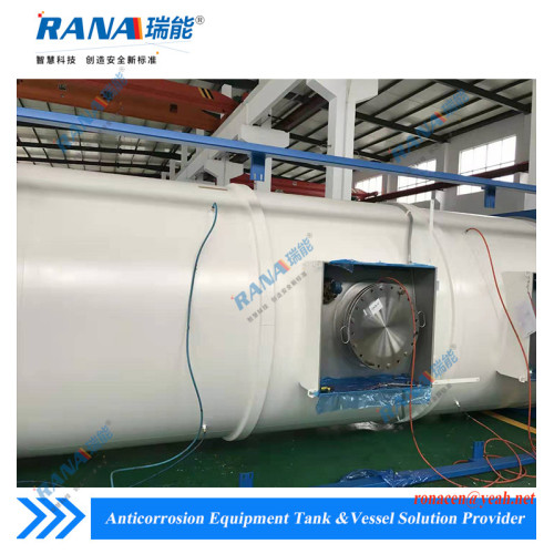 PTFE Lined Transportation ISO Tank for Percholoric Acid