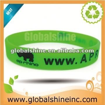 silicone fluorescent bracelet