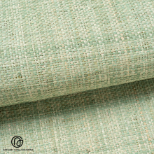 Handcrafted Light Green Raffia Wallpaper with Spring Vibe