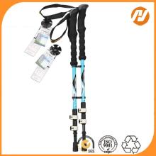 Aluminium 7075 EVA Grip Trekking pole Walking stick with flip lock