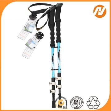 Aluminium 7075 EVA Grip Trekking pole Walking stick with flip lock