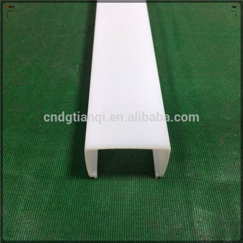 Plastic product extrusion profiled bar for door and window U bracket