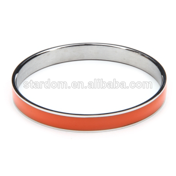 Stylish stainless steel women's bangle new design