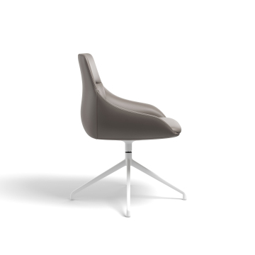 Modern Executive Swivel Lounge Chair for Living Dining Office Use