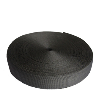 Black PP Banding Ribbon Webbing