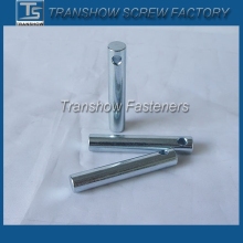 steel galvanized Parallel pins with hole