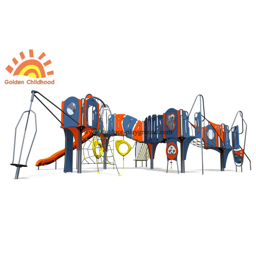 HPL Play Climbing Panel Net Slide Equipment