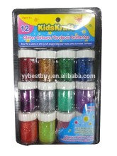 Washable glitter glue ,classic rainbow and glitter colors for kids art decoration